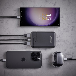 Intenso B10000 Litium polymeeri (LiPo) 10000 mAh musta