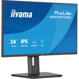 iiyama ProLite XB2497HSU-B1 tietokoneen litteä näyttö 60,5 cm (23.8") 1920 x 1080 pikseliä Full HD LED musta