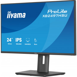 iiyama ProLite XB2497HSU-B1 tietokoneen litteä näyttö 60,5 cm (23.8") 1920 x 1080 pikseliä Full HD LED musta
