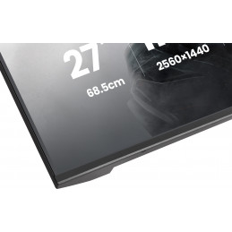 iiyama G-MASTER G2741QSU-B1 tietokoneen litteä näyttö 68,6 cm (27") 2560 x 1440 pikseliä 4K Ultra HD QLED musta