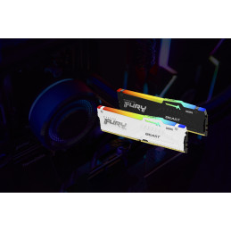 Kingston Technology FURY Beast RGB muistimoduuli 64 GB 2 x 32 GB DDR5 5600 MT s