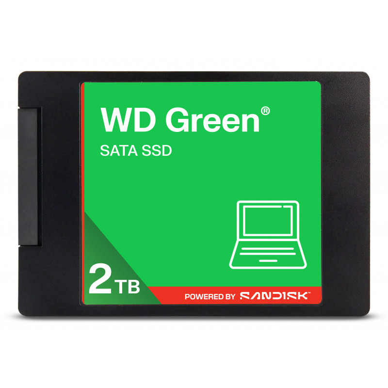 SanDisk Green WDS100T5G0A 2 TB 2.5" Serial ATA III 3D NAND