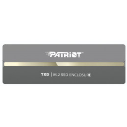 Patriot Memory TXD PCIe M.2 2280 USB 3.2 Gen2 SSD ENCLOSURE SSD-kotelo Hopea