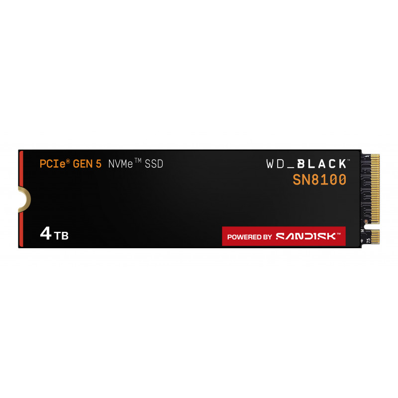 SanDisk WD_BLACK SN8100 NVMe 8 TB M.2 PCI Express 5.0 TLC 3D NAND