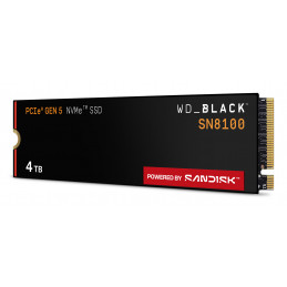 SanDisk WD_BLACK SN8100 NVMe 8 TB M.2 PCI Express 5.0 TLC 3D NAND