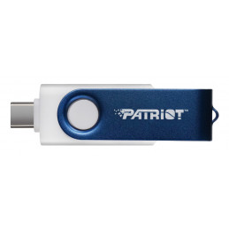 Patriot Memory Xporter X550 USB-muisti 32 GB USB Type-A   USB Type-C 3.2 Gen 1 (3.1 Gen 1) Sininen, Valkoinen