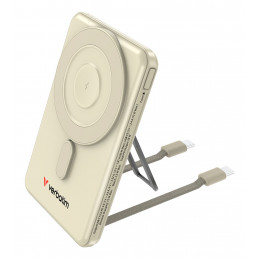 Verbatim 32253 akku- ja paristolaturi 5000 mAh Langaton lataaminen Kulta