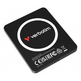 Verbatim SnapBack Ultra Slim SSD 512GB USB Type-C USB 3.2 Gen 2x2 musta