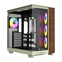 Thermaltake CA-11E-00MEWN-WS tietokonekotelo Midi Tower Vihreä