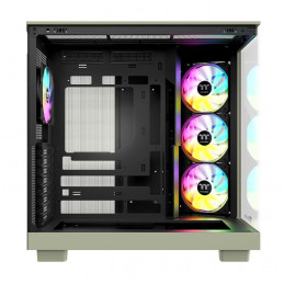 Thermaltake CA-11E-00MEWN-WS tietokonekotelo Midi Tower Vihreä