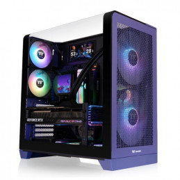 Thermaltake CA-11F-00MNWN-00 tietokonekotelo Midi Tower Sininen