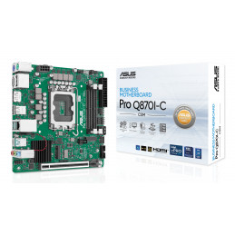 ASUS PRO Q870I-C-CSM Intel Q870 LGA 1851 (Socket V1) Mini ITX