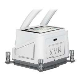 ASUS MAX Gaming LC 360 ARGB LCD White Edition Suoritin All-in-one-nesteenjäähdytin 12 cm Valkoinen