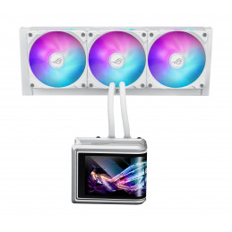 ASUS ROG Ryuo IV SLC 360 ARGB White Edition Suoritin All-in-one-nesteenjäähdytin 12 cm Valkoinen