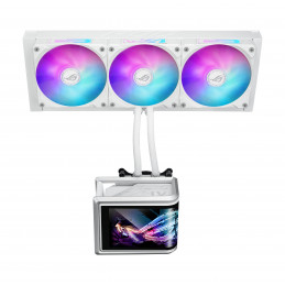 ASUS ROG Ryuo IV SLC 360 ARGB White Edition Suoritin All-in-one-nesteenjäähdytin 12 cm Valkoinen