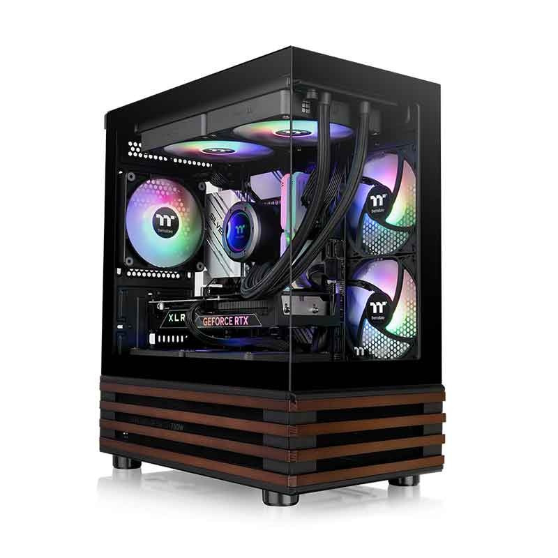 Thermaltake View 170 WS ARGB Micro Tower musta