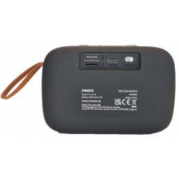 Streetz S101-BLK Kannettava ja juhlakaiutin Kannettava monokaiutin musta 3 W