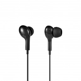 Streetz C220-BLK kuulokkeet ja kuulokemikrofoni Langallinen In-ear Puhelut Musiikki USB Type-C musta