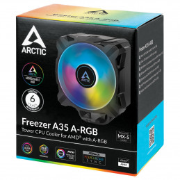 ARCTIC Freezer A35 A-RGB Suoritin Ilmanjäähdytin 11,2 cm musta 1 kpl