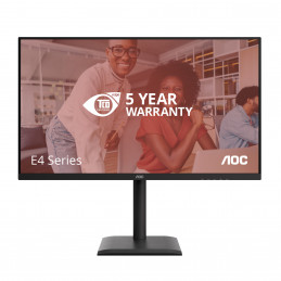 AOC E4 Q32E4U tietokoneen litteä näyttö 80 cm (31.5") 2560 x 1440 pikseliä Quad HD LED musta