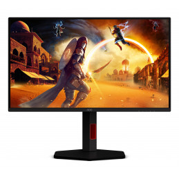 AOC G4 25G4KUR tietokoneen litteä näyttö 62,2 cm (24.5") 1920 x 1080 pikseliä Full HD LED musta, Punainen