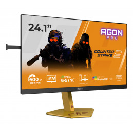 AOC AGON PRO CS24A tietokoneen litteä näyttö 61,2 cm (24.1") 1920 x 1080 pikseliä Full HD LED musta