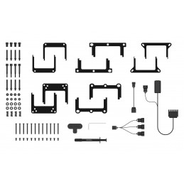 Alphacool Eisbaer Pro Aurora 360 Suoritin All-in-one-nesteenjäähdytin 12 cm musta, Valkoinen 1 kpl