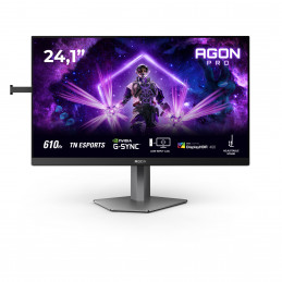 AOC G2 AG246FK6 tietokoneen litteä näyttö 61,2 cm (24.1") 1920 x 1080 pikseliä Full HD LED musta, Harmaa