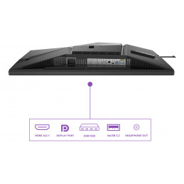 AOC G2 AG246FK6 tietokoneen litteä näyttö 61,2 cm (24.1") 1920 x 1080 pikseliä Full HD LED musta, Harmaa