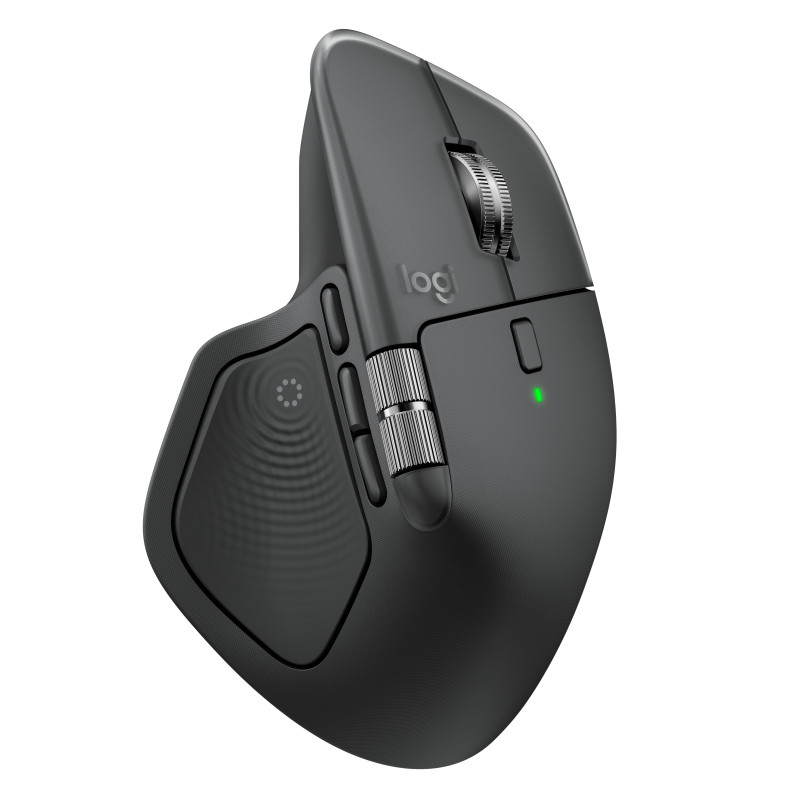 Logitech MX Master 4 hiiri Office Oikeakätinen RF Wireless + Bluetooth Laser 8000 DPI