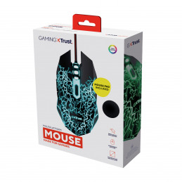 Trust 24752 hiiri Pelaaminen Molempikätinen USB A-tyyppi 4000 DPI