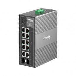 TP-Link Omada IES210GPP verkkokytkin Hallittu Gigabit Ethernet (10 100 1000) Power over Ethernet -tuki DIN rail Harmaa