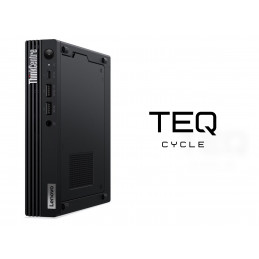 Teqcycle Lenovo ThinkCentre M80q Intel® Core™ i5 i5-10500 16 GB DDR4-SDRAM 256 GB SSD Windows 11 Pro Mini PC musta