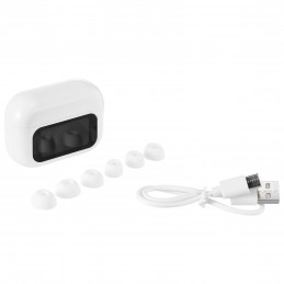 Streetz T600-WHT kuulokkeet ja kuulokemikrofoni True Wireless Stereo (TWS) In-ear Puhelut Musiikki Bluetooth musta