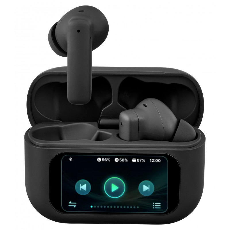 Streetz T600-BLK kuulokkeet ja kuulokemikrofoni True Wireless Stereo (TWS) In-ear Puhelut Musiikki Bluetooth musta