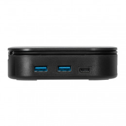Targus DOCK116GLZ kannettavien tietokoneiden telakka ja porttitoistin Langallinen USB 3.2 Gen 2 (3.1 Gen 2) Type-C musta