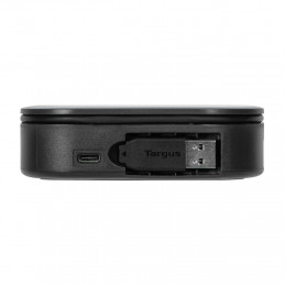 Targus DOCK116GLZ kannettavien tietokoneiden telakka ja porttitoistin Langallinen USB 3.2 Gen 2 (3.1 Gen 2) Type-C musta