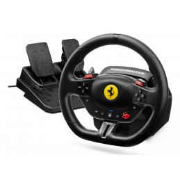 Thrustmaster T98-P FERRARI 296 GTB musta Ohjauspyörä + polkimet PC, PlayStation 4, PlayStation 5