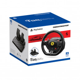 Thrustmaster T98-P FERRARI 296 GTB musta Ohjauspyörä + polkimet PC, PlayStation 4, PlayStation 5