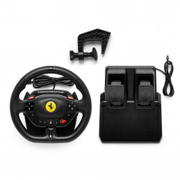 Thrustmaster T98-P FERRARI 296 GTB musta Ohjauspyörä + polkimet PC, PlayStation 4, PlayStation 5