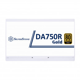 Silverstone DA750R Gold virtalähdeyksikkö 750 W 24-pin ATX ATX Valkoinen
