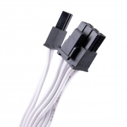 Silverstone DA750R Gold virtalähdeyksikkö 750 W 24-pin ATX ATX Valkoinen