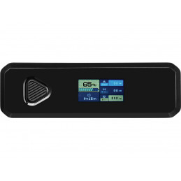 Sandberg 421-25 akku- ja paristolaturi Litium polymeeri (LiPo) 20000 mAh Langaton lataaminen musta