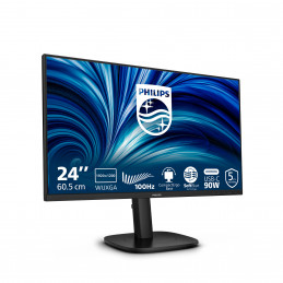 Philips 3000 series 24B2U3301D 00 tietokoneen litteä näyttö 61,2 cm (24.1") 1920 x 1200 pikseliä WUXGA LCD musta