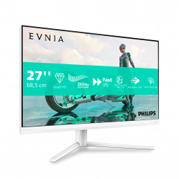 Philips Evnia 27M2N3501PA 00 tietokoneen litteä näyttö 68,6 cm (27") 2560 x 1440 pikseliä Quad HD LCD Valkoinen