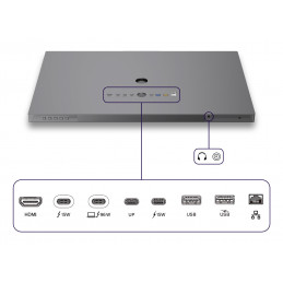 Philips Brilliance 27E3U7903 00 tietokoneen litteä näyttö 68,6 cm (27") 5120 x 2880 pikseliä 5K Ultra HD LCD Harmaa