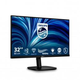 Philips 3000 series 32B2N3500 00 tietokoneen litteä näyttö 80 cm (31.5") 2560 x 1440 pikseliä Quad HD LCD musta