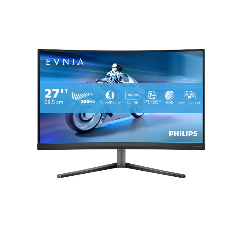 Philips Evnia 5000 27M2C5200W 00 tietokoneen litteä näyttö 68,6 cm (27") 1920 x 1080 pikseliä Full HD LCD musta