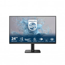 Philips 1000 series 24E2N1100LB 00 tietokoneen litteä näyttö 60,5 cm (23.8") 1920 x 1080 pikseliä Full HD LCD musta