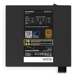 ENDORFY Vero L6 virtalähdeyksikkö 650 W 24-pin ATX ATX musta